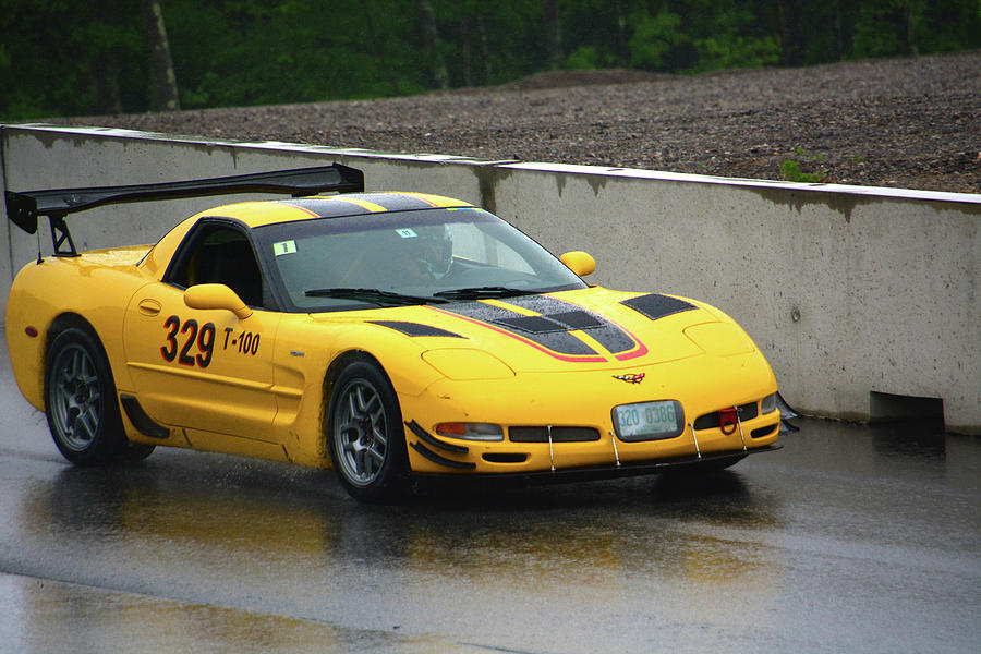 Wet Vette Photograph by Mike Martin - Fine Art America