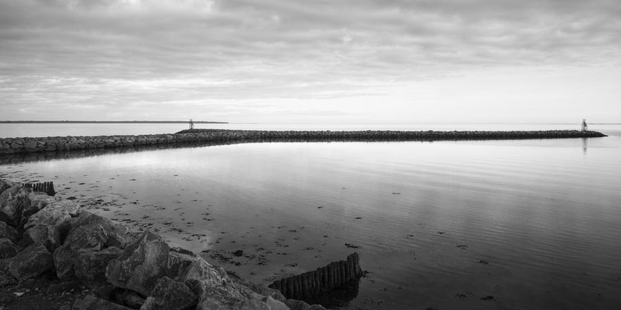 Pebbles Photograph - Wexford Harbour by Ian Middleton