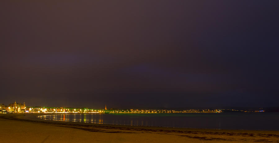Weymouth Bay Night Photograph by David French