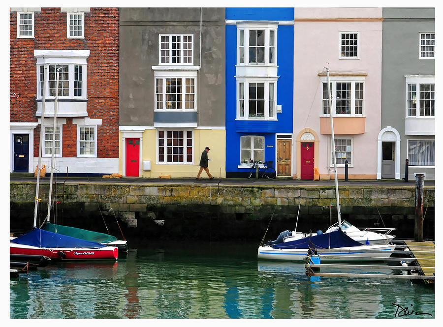 Weymouth Dock in England Photograph by Peggy Dietz