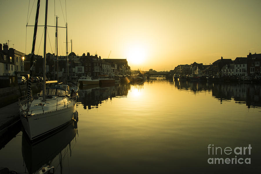 Weymouth Gold Photograph By Rob Hawkins Fine Art America