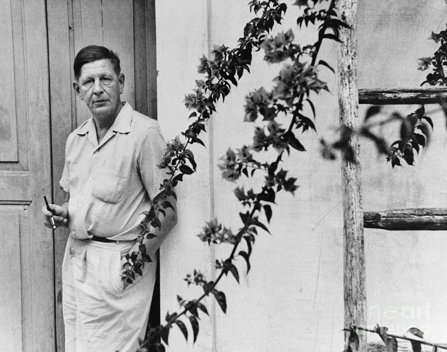 W.H. Auden Photograph by George Daniell