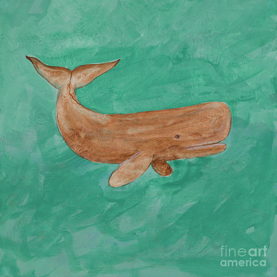 Whale Painting by Robin Pedrero