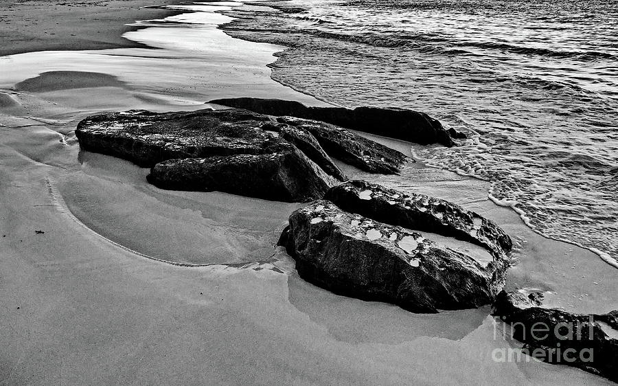 Whale Rocks BW Photograph by Tim Richards