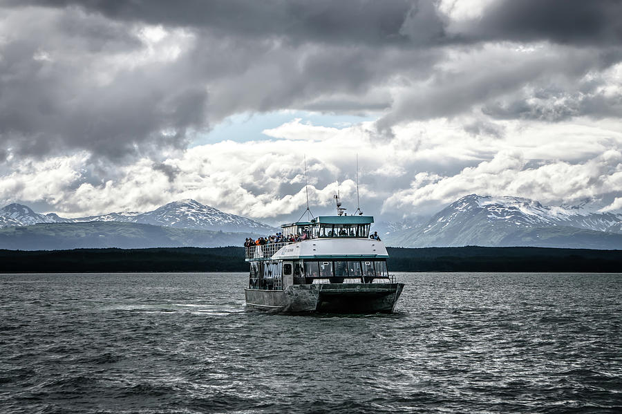 Whale Watching Boat In Juneau Alaska Photograph by Alex Grichenko