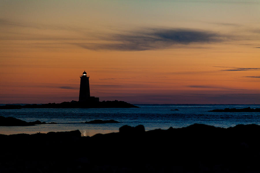 Whaleback Light Photograph by Robert Clifford