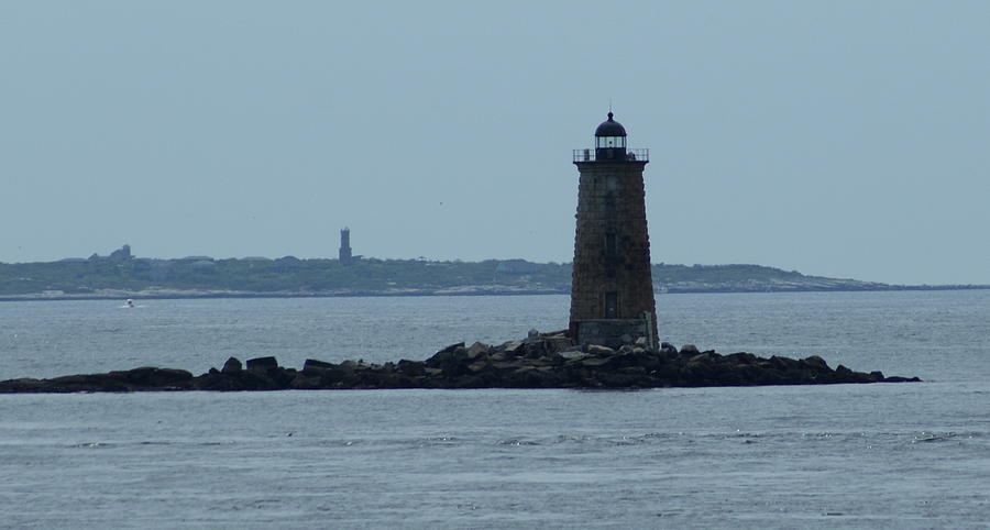 Whaleback Lighthouse Photograph by Lois Lepisto