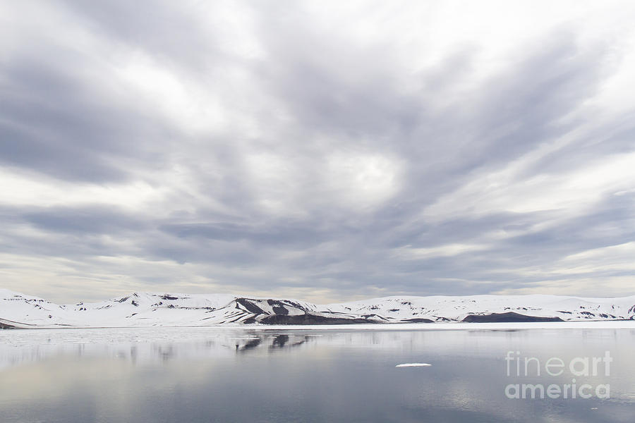 Whalers Bay, Deception Island, Antarctica Photograph by Karen Foley
