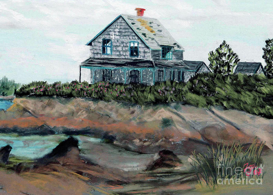 Whales of August House Painting by Francois Lamothe