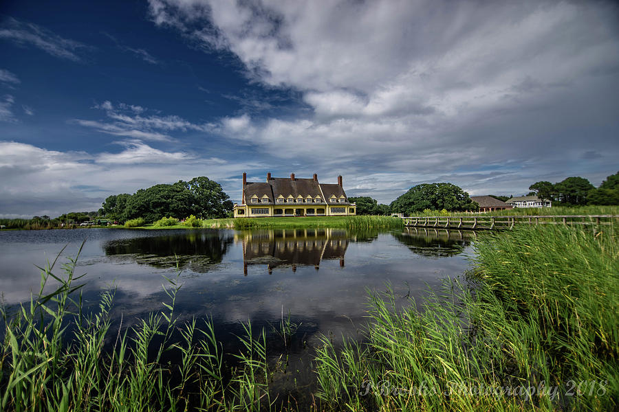 Whalehead Club Reflections Photograph by Paul Brooks