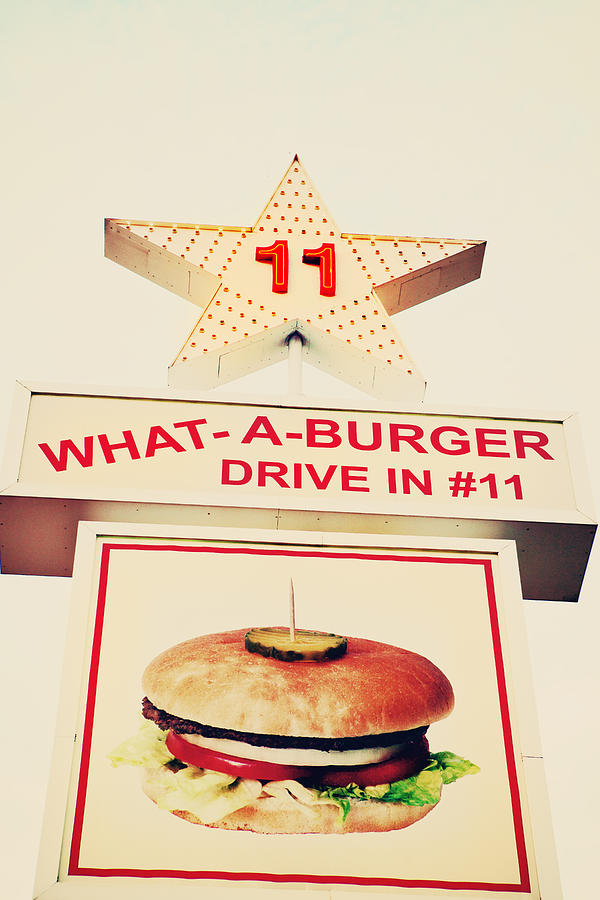 Hamburger Photograph - What A Burger by Kim Fearheiley