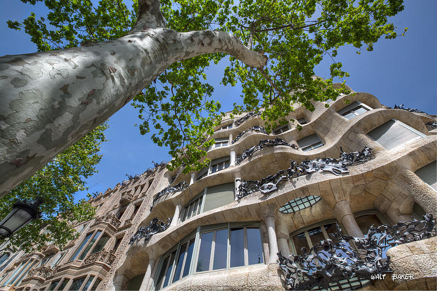 What a Gaudi Apartment Photograph by Walt  Baker
