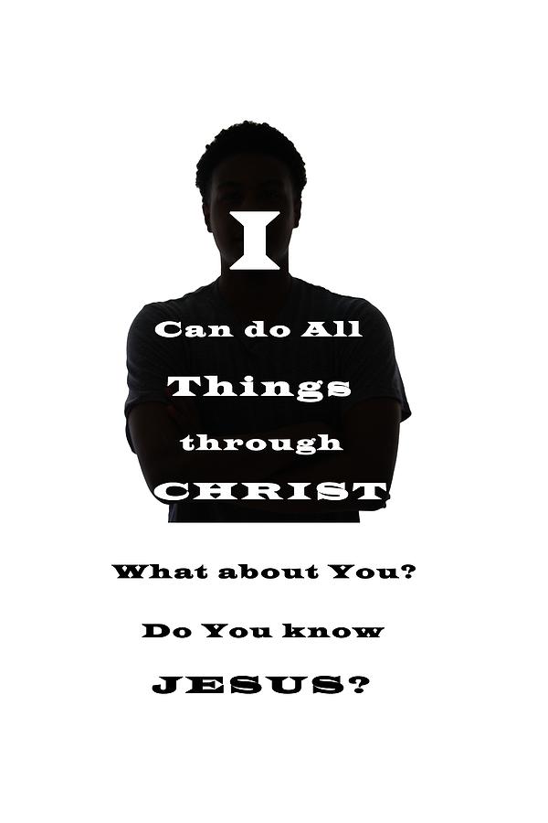 Jesus Christ Photograph - What About You? by Terry Wallace