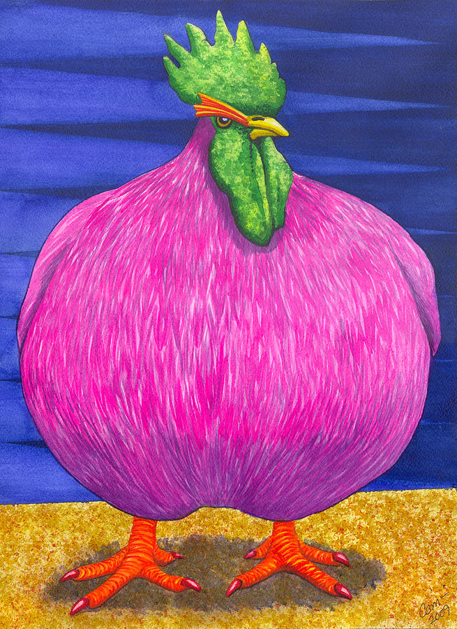 What Are You Lookin At Painting by Catherine G McElroy
