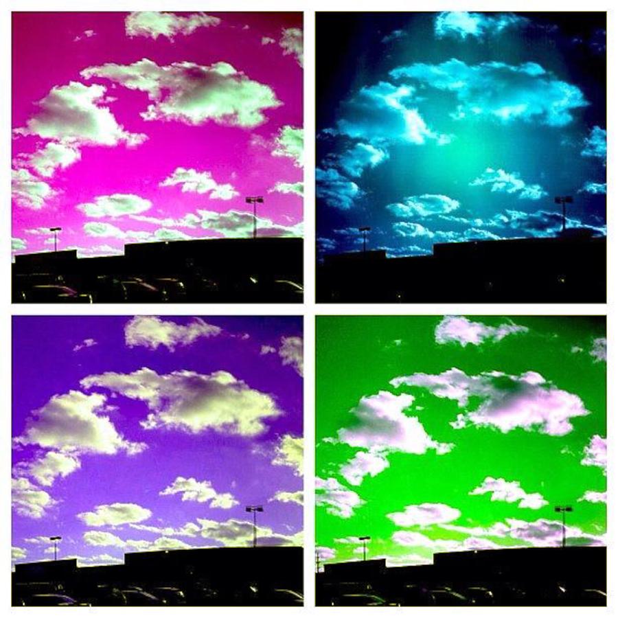 Clouds Photograph - What Color Is The Sky In Your World by Nick Heap