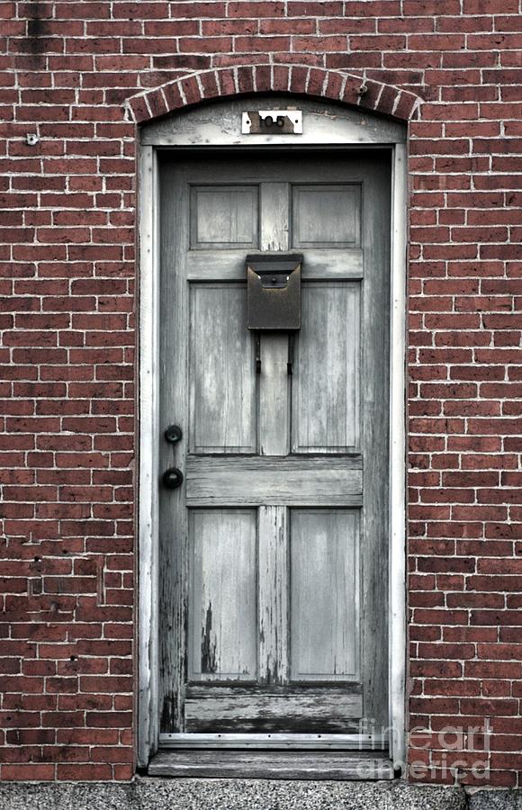 What Lies Behind The Gray Door? Photograph by Marcia Lee Jones