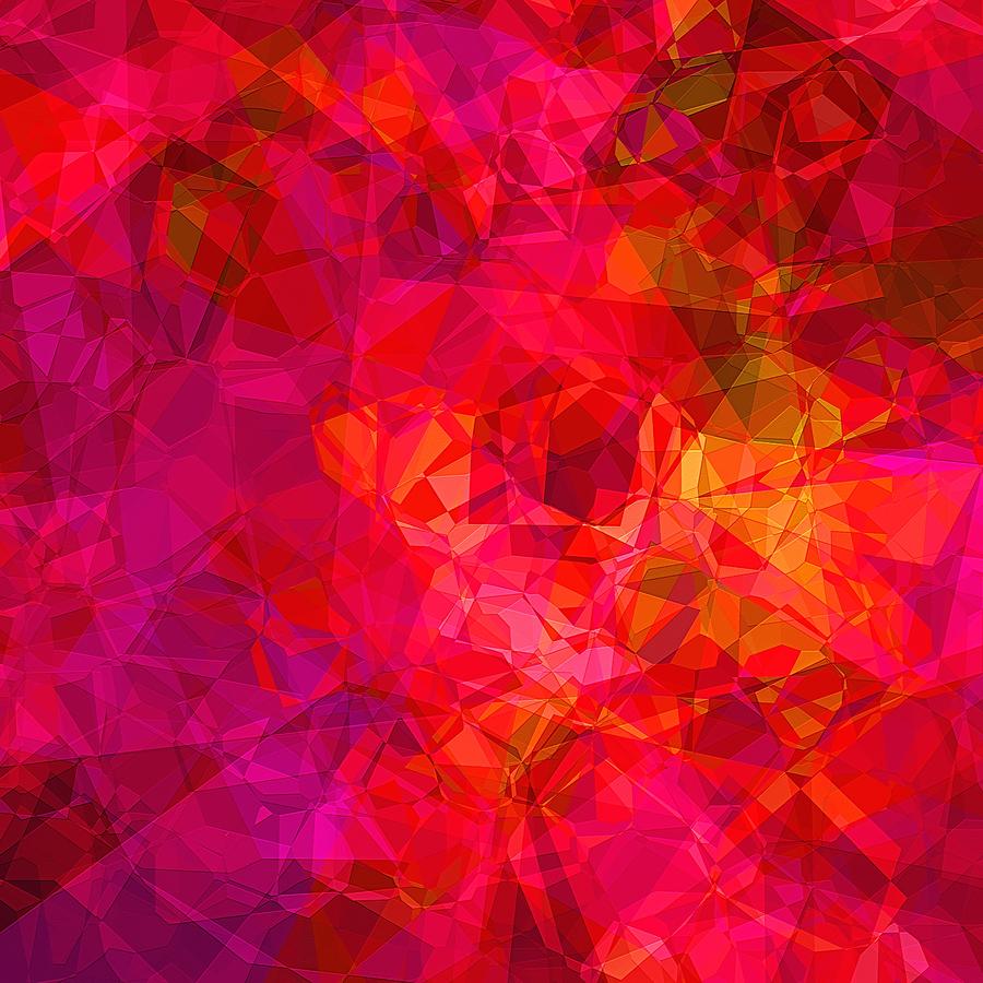 Abstract Digital Art - What the Heart Wants by Wendy J St Christopher