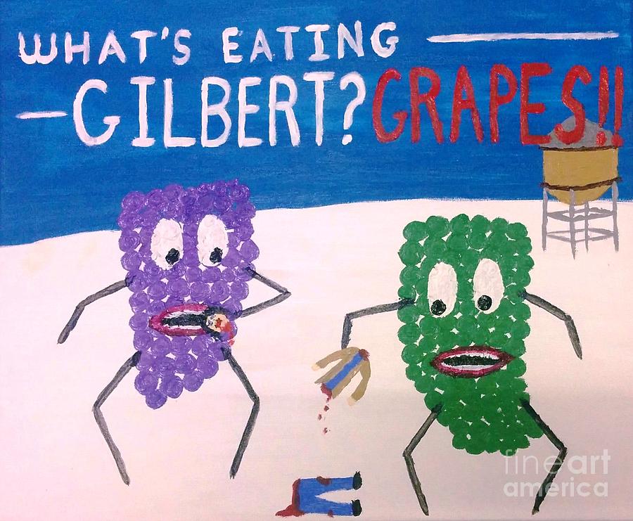 Whats Eating Gilbert Grapes Painting by Nick Nestle