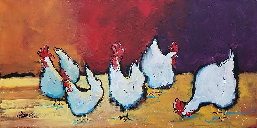 Whats for Dinner Painting by Terri Einer