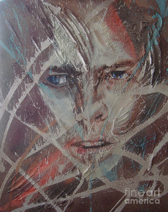 David Bowie Painting - Whats Your Name by Stuart Engel