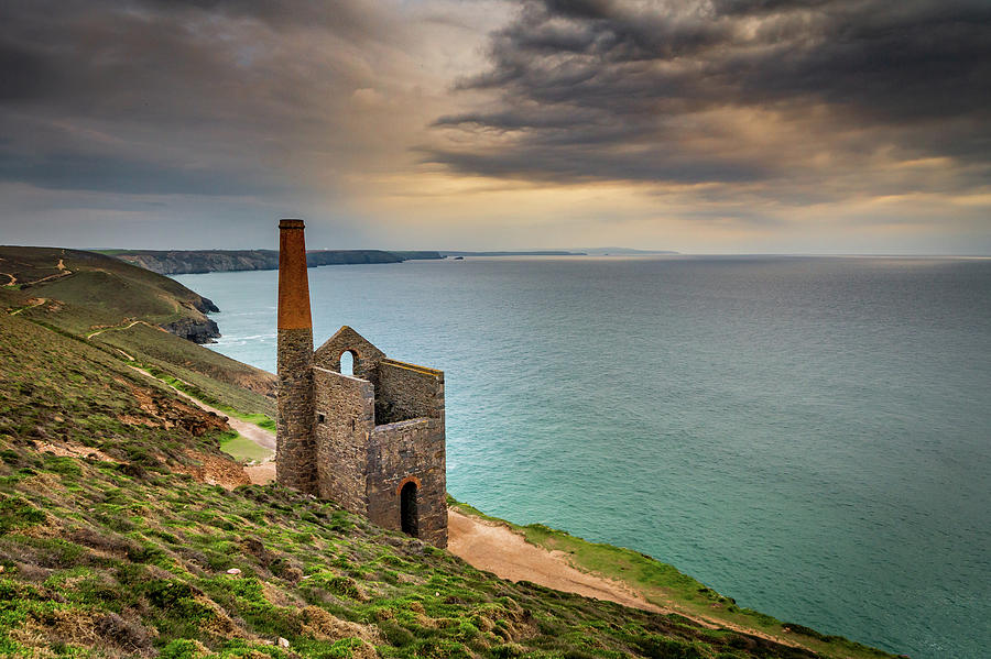 Wheal Coates Sunset Photograph by Framing Places