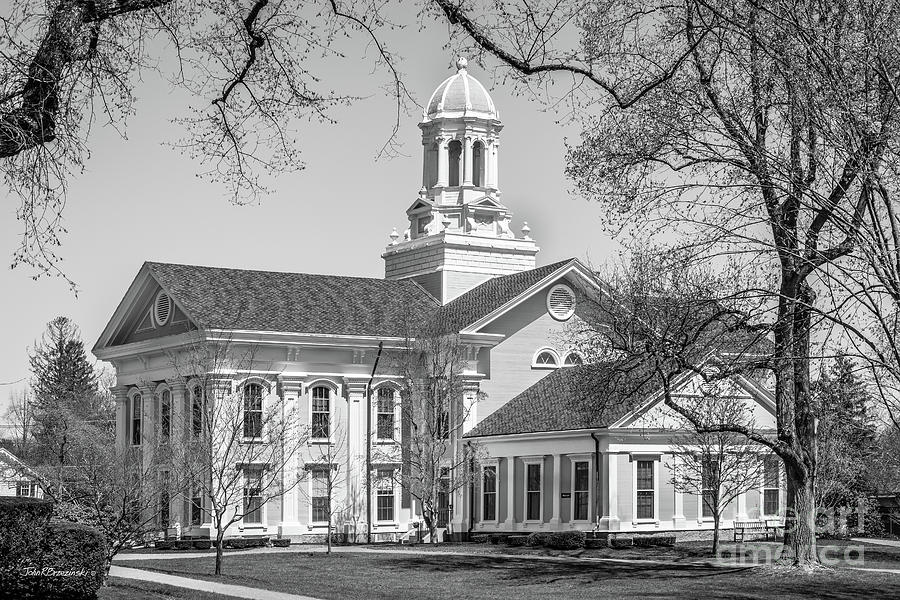 Wheaton College Mary Lyon Hall Photograph by University Icons
