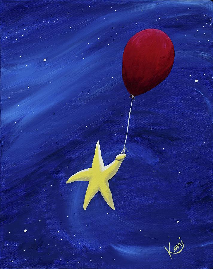 Star Painting - Wheeeee by Kerri Sewolt