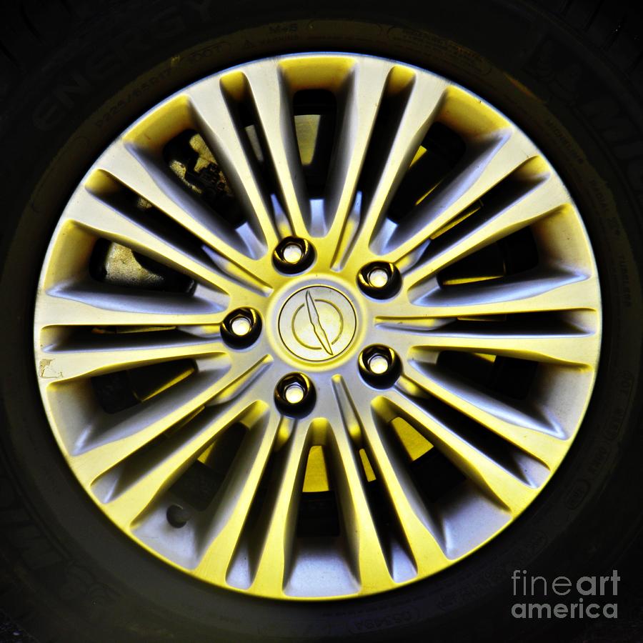 Car Photograph - Wheel 2 by Sarah Loft