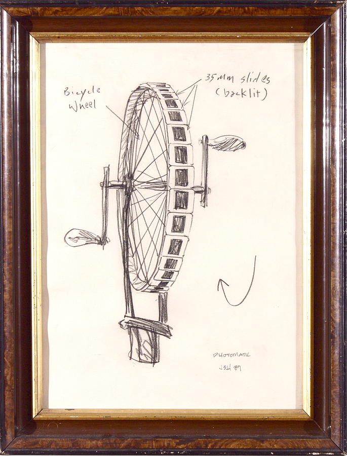 Wheel Drawing Drawing by Joe Hindley