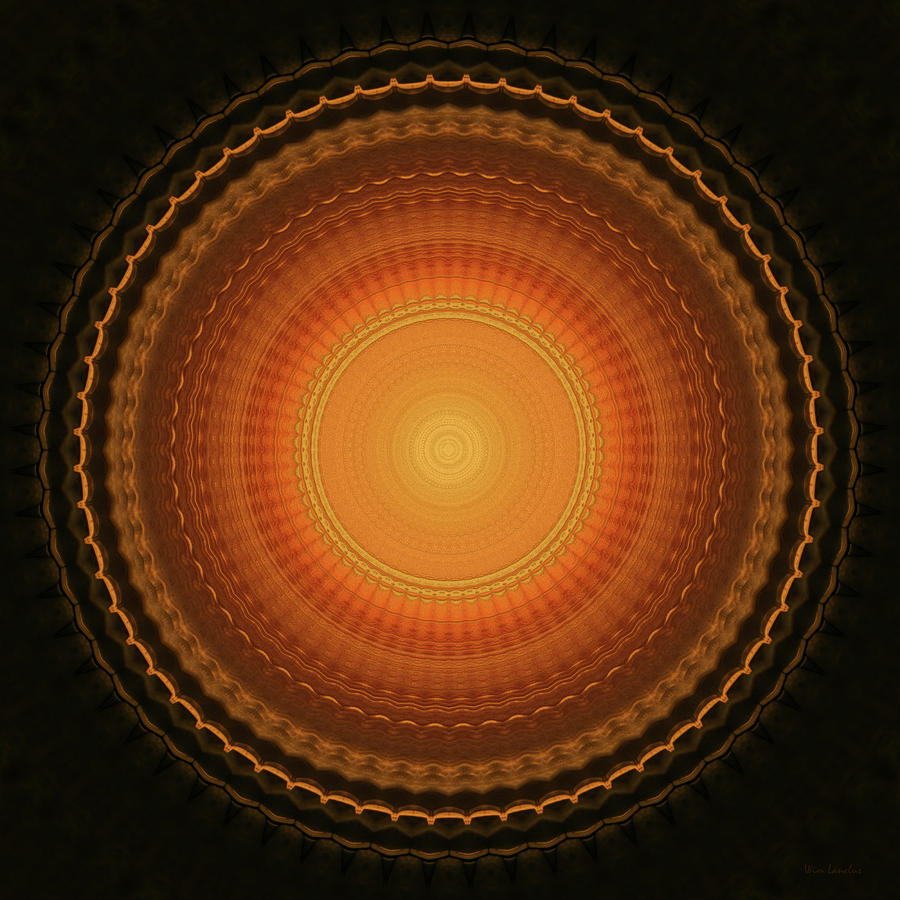 Wheel Kaleidoscope Digital Art by Wim Lanclus