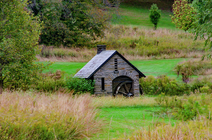 Wheel Mill - Chestnut Hill - Morris Arboretum Photograph by Bill Cannon