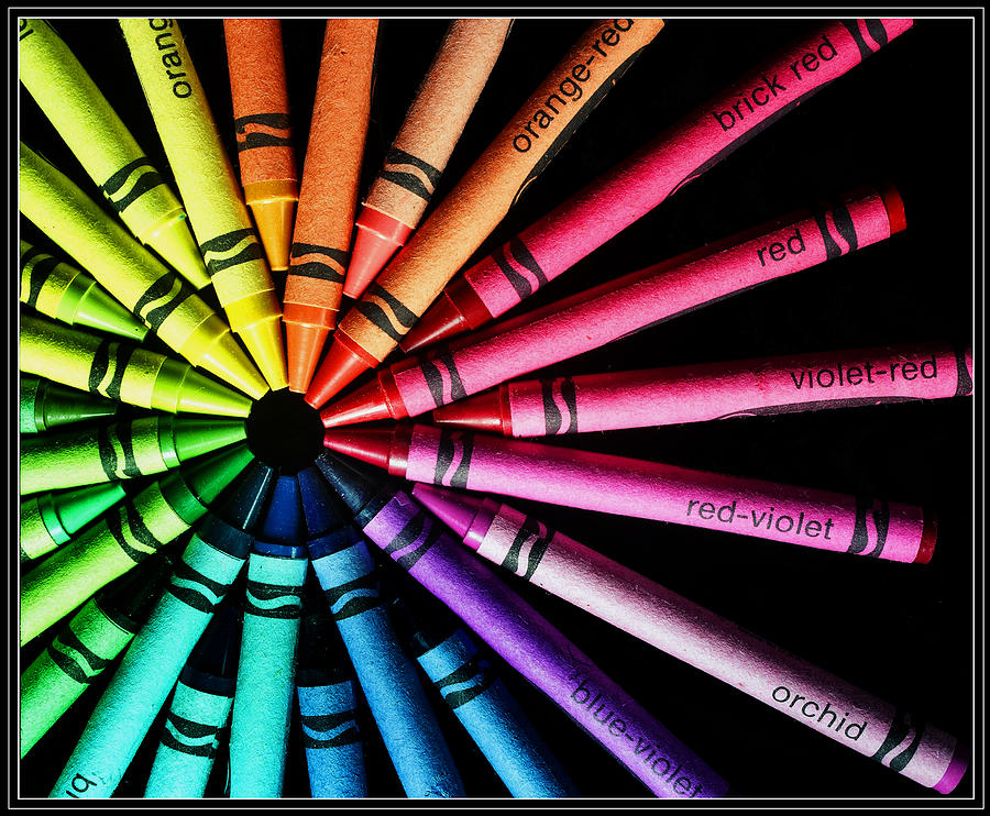Wheel of Color Photograph by Judi Quelland