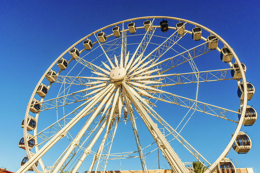 Wheel of Excellence Ferriswheel in Cape Town Photograph by Marek Poplawski