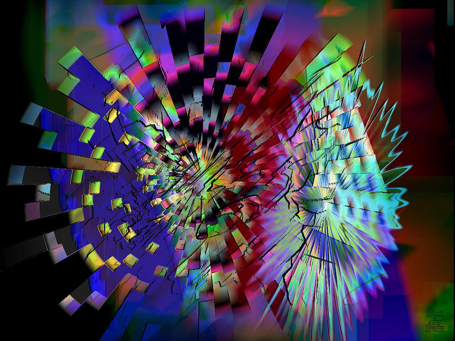 Wheel of Fortune Digital Art by Dee Flouton