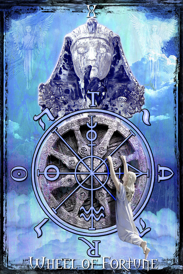 Magic Digital Art - Wheel of Fortune by Tammy Wetzel