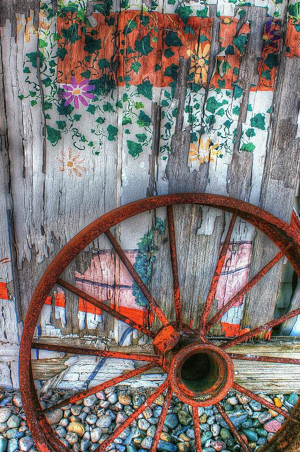 Wheel of Orange Photograph by Randy Pollard