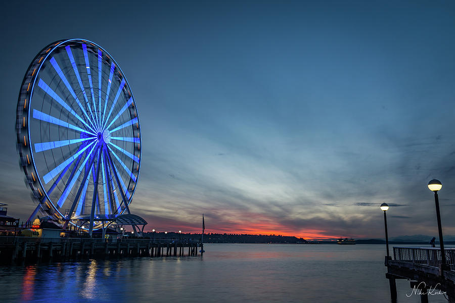 Wheel On The Pier Photograph