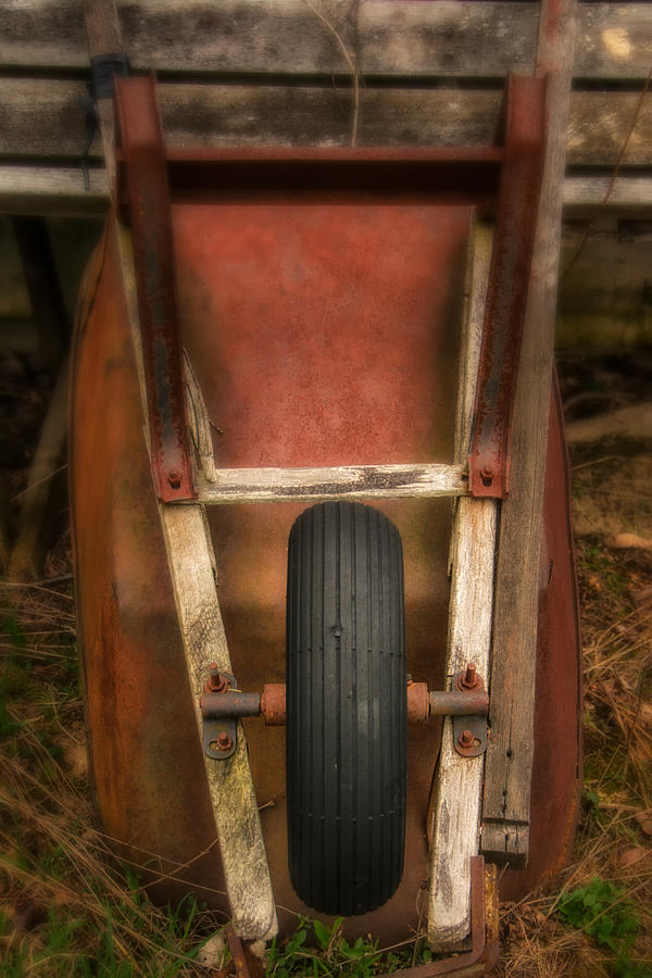 Wheelbarrow  Photograph by Michael Demagall