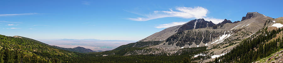 Wheeler Peak Panorama Great Basin National Park Nevada Photograph by Lawrence S Richardson Jr