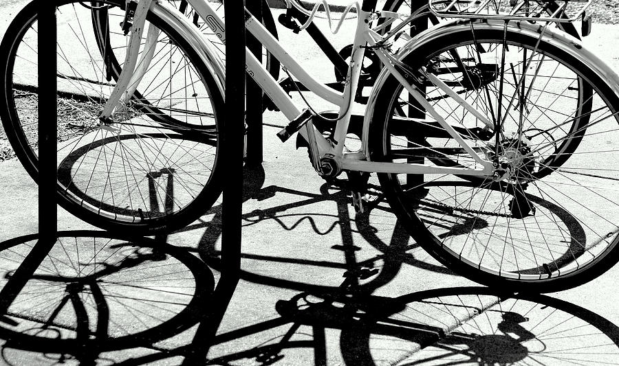 Black And White Photograph - Wheels by David Gilbert
