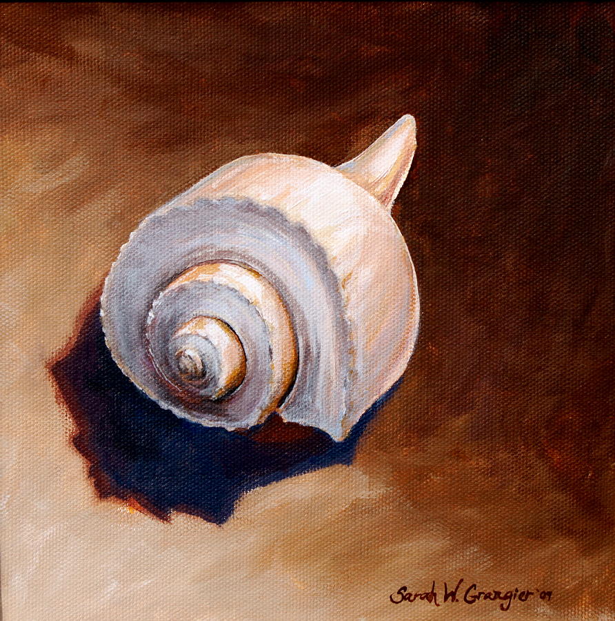 Whelk Painting by Sarah Grangier