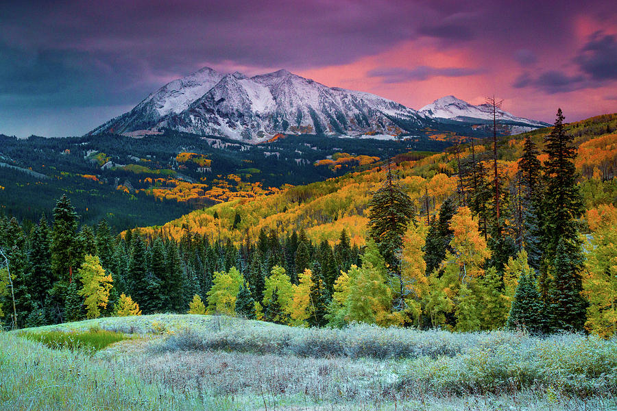 When Fall Comes To Colorado Photograph by John De Bord