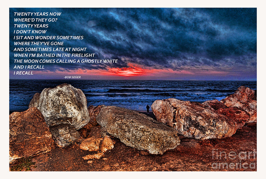 Sunset Photograph - When I Recall by Jim Fitzpatrick