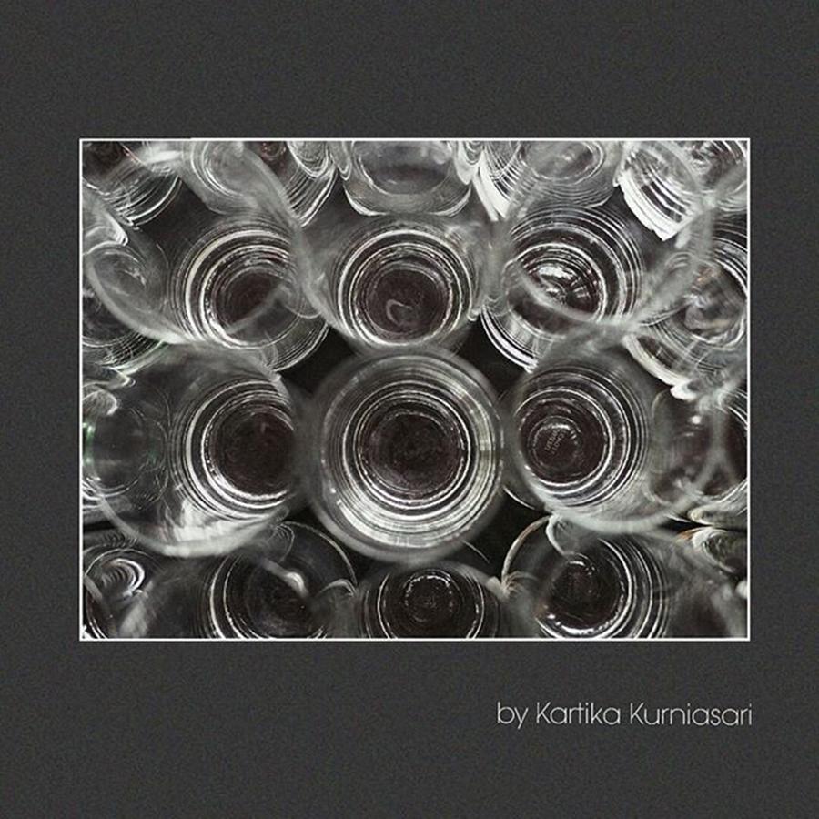 Black And White Photograph - Glasses by Kartika Kurniasari