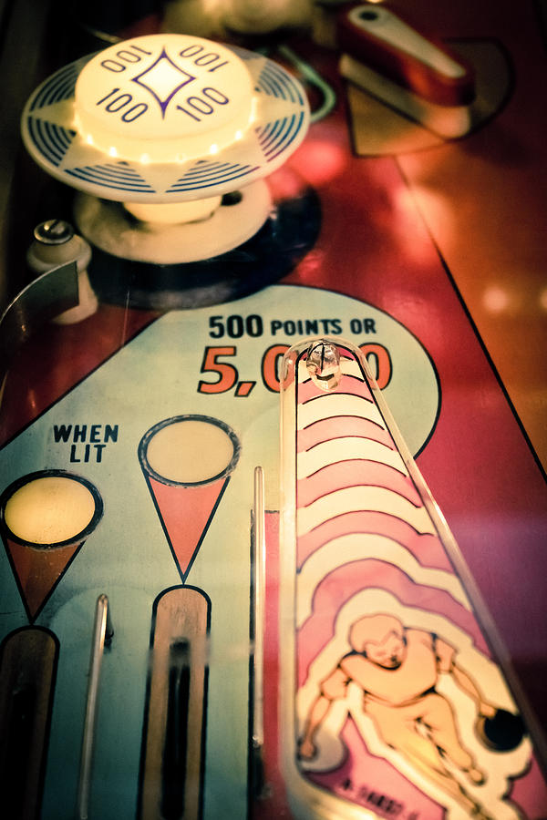 King Pin - Pinball Photograph by Colleen Kammerer