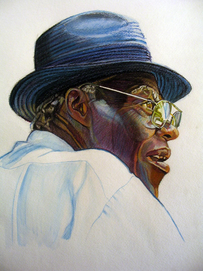 When Mr. Moses Speaks Drawing by Morris T Howard When Mr. Moses Speaks Drawing by Morris T Howard
