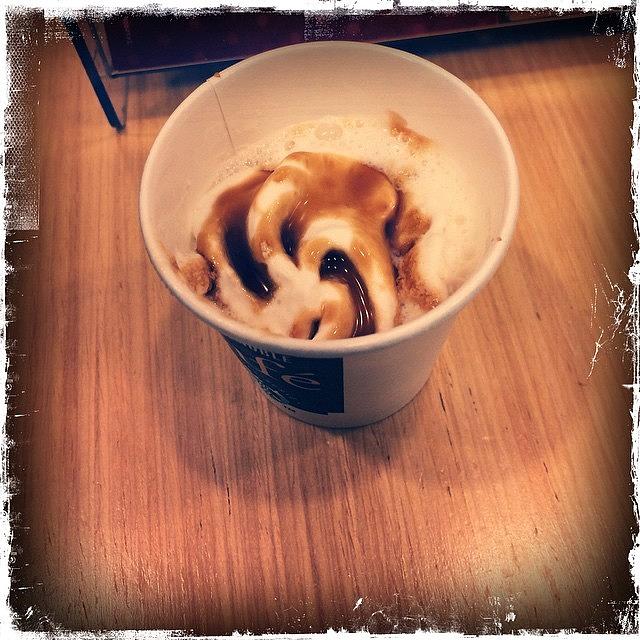 Coffee Photograph - When Starbucks Offers Samples😍😊 by Zairia Miller