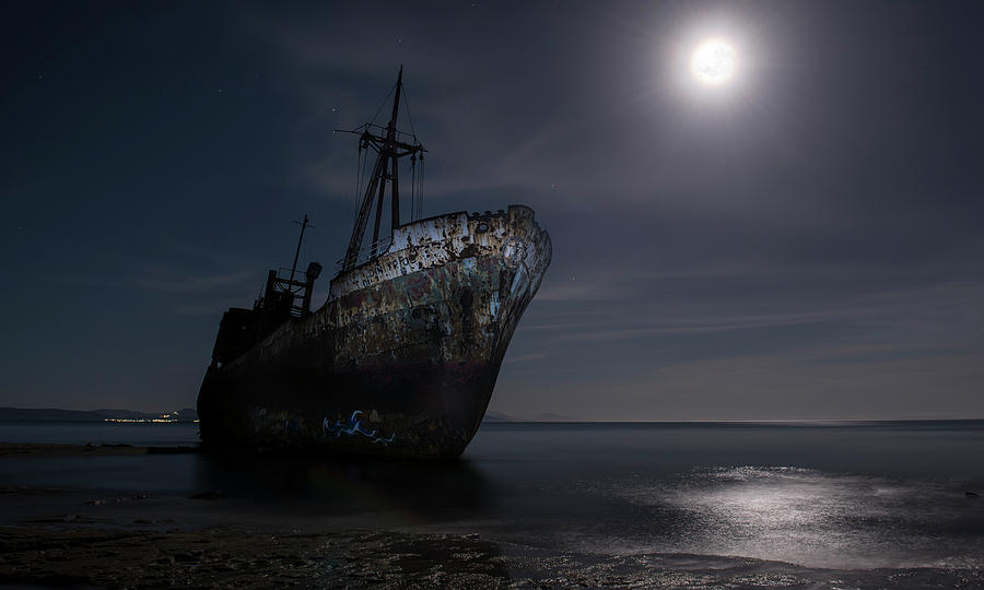 When the moon shines Photograph by Jaroslaw Blaminsky