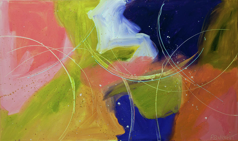 When The Stars Come Out Painting by Paulette B Wright