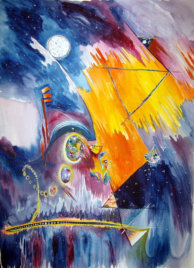 Spirit Mixed Media - When We Wake Up by Justin Christenbery Spirit Mixed Media - When We Wake Up by Justin Christenbery